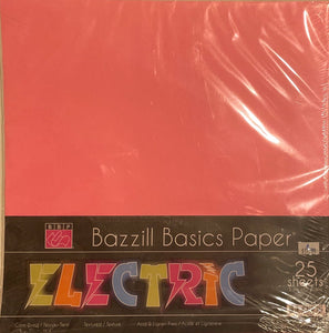 Bazzill Electric - 12x12 Paper Pack