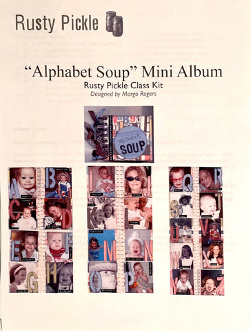 Alphabet Soup Mini Album Kit