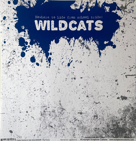 Nowhere To Hide Wildcats Paper