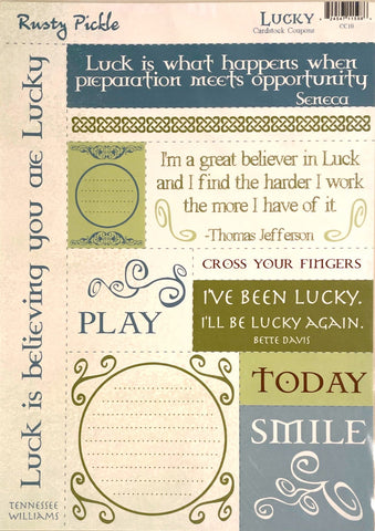 Lucky Cardstock Coupons
