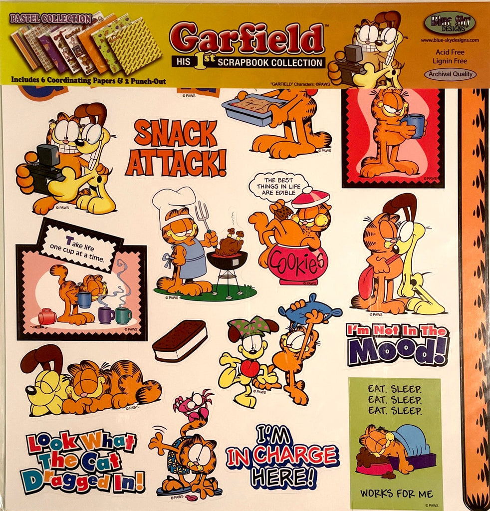 Garfield's First Scrapbook Collection Kit – Priceless Scrapbooks