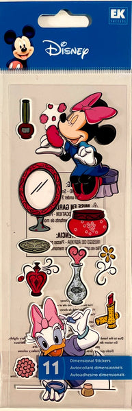 Mickey and Minnie Dimensional Sticker Collection