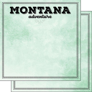 Montana Postage Adventure Paper