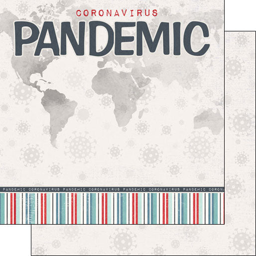 Covid-19 Pandemic Title 12x12 Paper