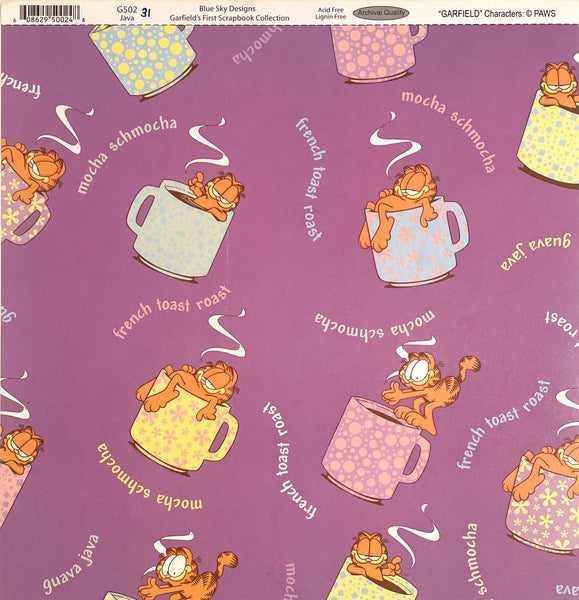 Garfield's Scrapbook Paper Collection