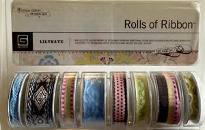 Basic Grey Rolls of Ribbon