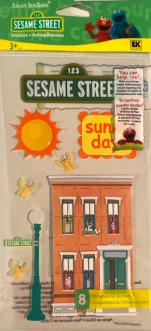 Sesame Street Dimensional Sticker Collection