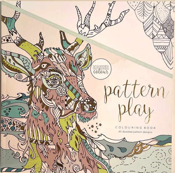 Pattern Play Coloring Book
