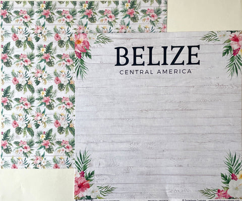 Belize Vacay Paper