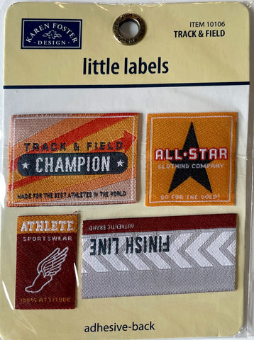 Little Track & Field Labels
