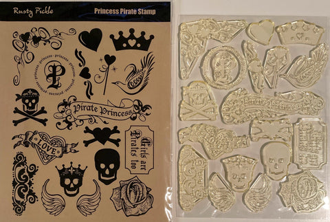 Princess Pirate Stamps