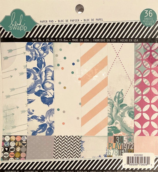 Heidi Swapp 6x6 Paper Pads