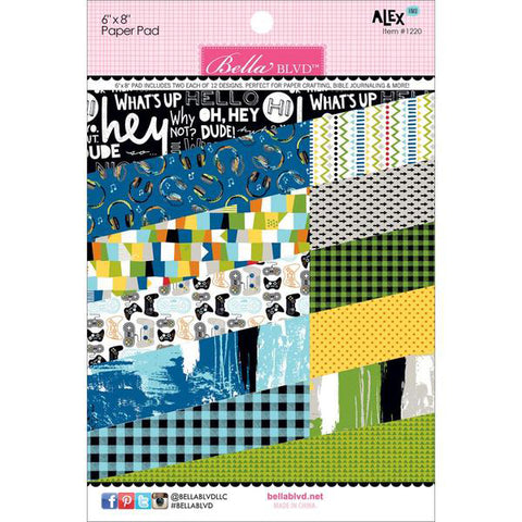 Bella Blvd Alex Collection 6x8 Paper Pad