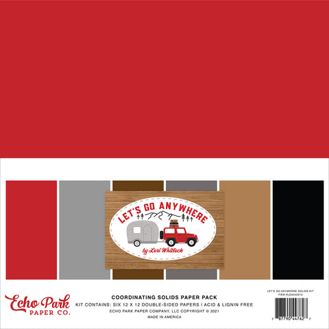 Let's Go Anywhere Cardstock Paper Pack