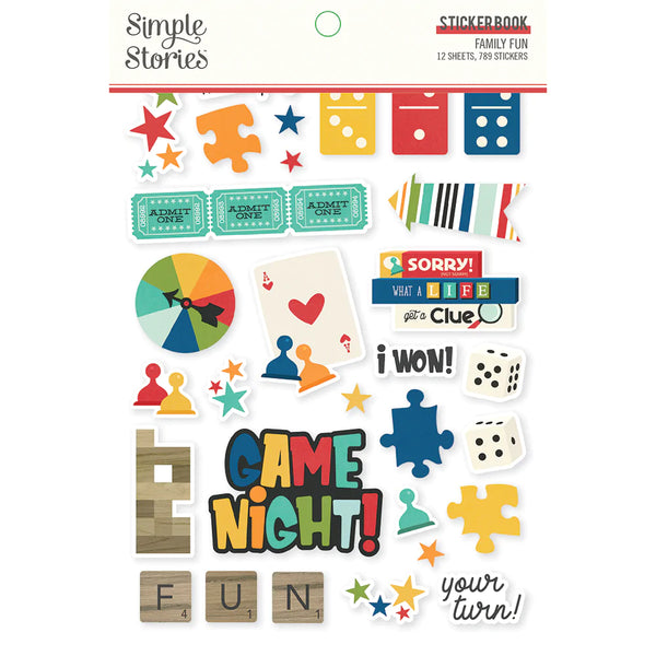 Family Fun Sticker Book