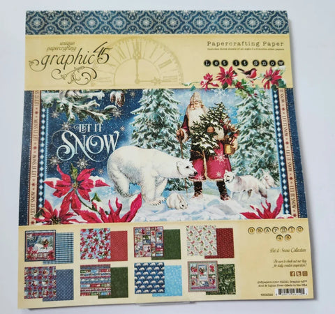 Graphic 45 Let It Snow Collection