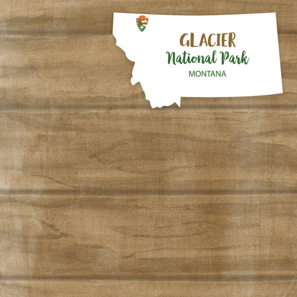 Glacier National Park Watercolor Paper