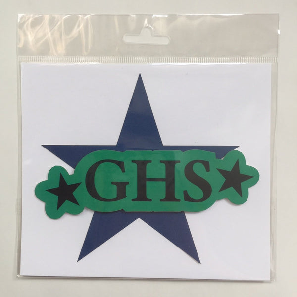 Star Initials Diecut GHS
