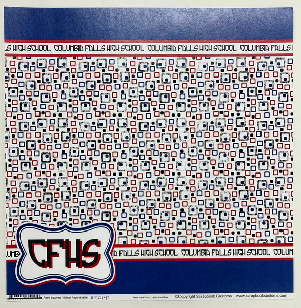 Retro Squares "CFHS"