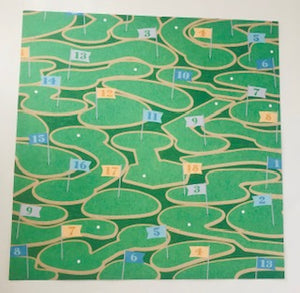 Golf 18 Holes Paper