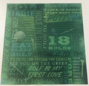 Golf is Life Paper