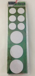 Real Sports Golf Ball Stickers