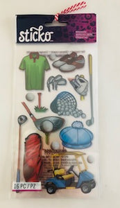 Sticko Golf Stickers