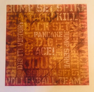 Karen Foster Volleyball 12x12 Paper Collection