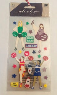 Sticko Cheerleaders Classic Stickers