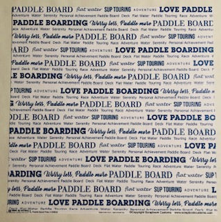 Paddle Board Pride Paper