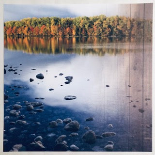 Lake in Fall Paper