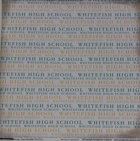 All Caps Whitefish High School