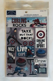 Curling Stickers