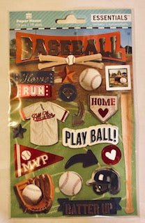 Batter Up Baseball Stickers
