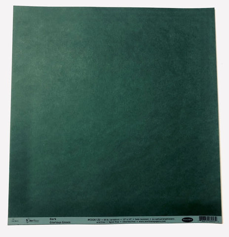 ColorMates Smooth Cardstock Glorious Green