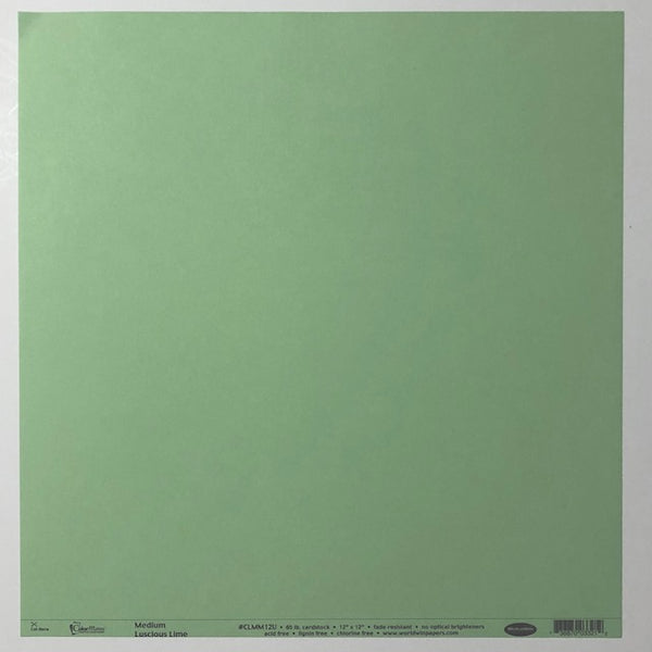 ColorMates Smooth Cardstock Luscious Lime