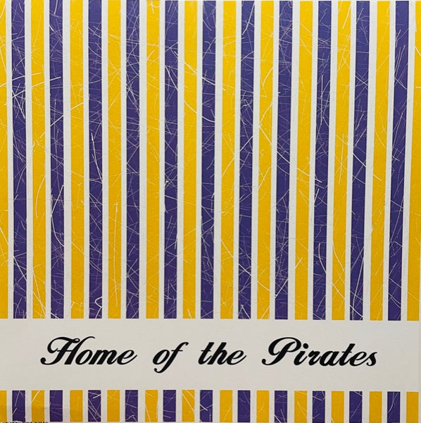 Home of the Pirates Scratchy Stripes Bottom Paper