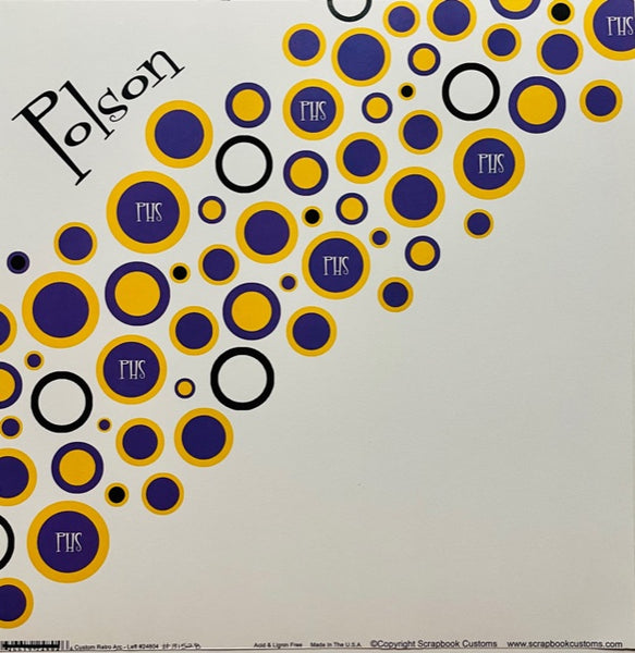 Polson Retro Arc Left Paper