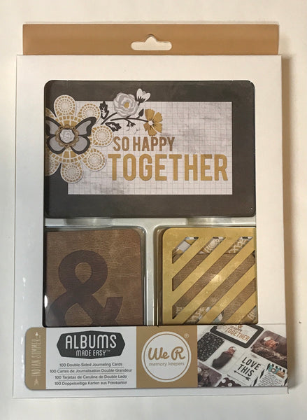 Albums Made Easy Double-Sided Journaling Cards