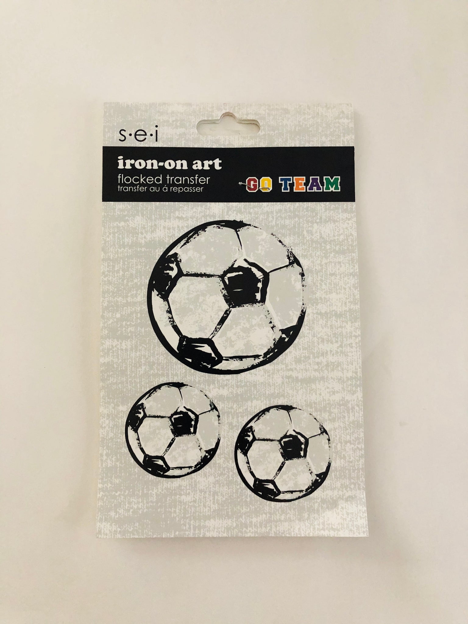 Iron-On Soccer Ball