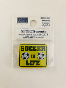 Sports-meets Soccer Sticker