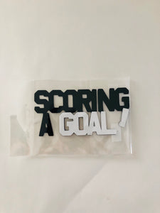 Scoring a Goal! Diecut