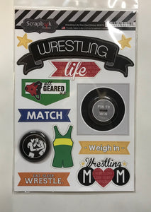 Wrestling Life Doo Dad Sticker