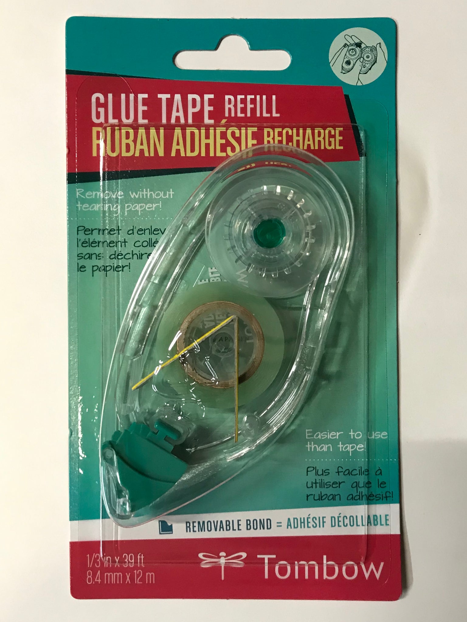 Tombow Glue Tape Removable Adhesive Refill