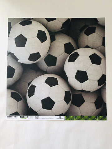 Soccer Balls All Star Paper