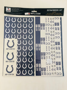 NFL Indianapolis Colts Scrapbook Kit