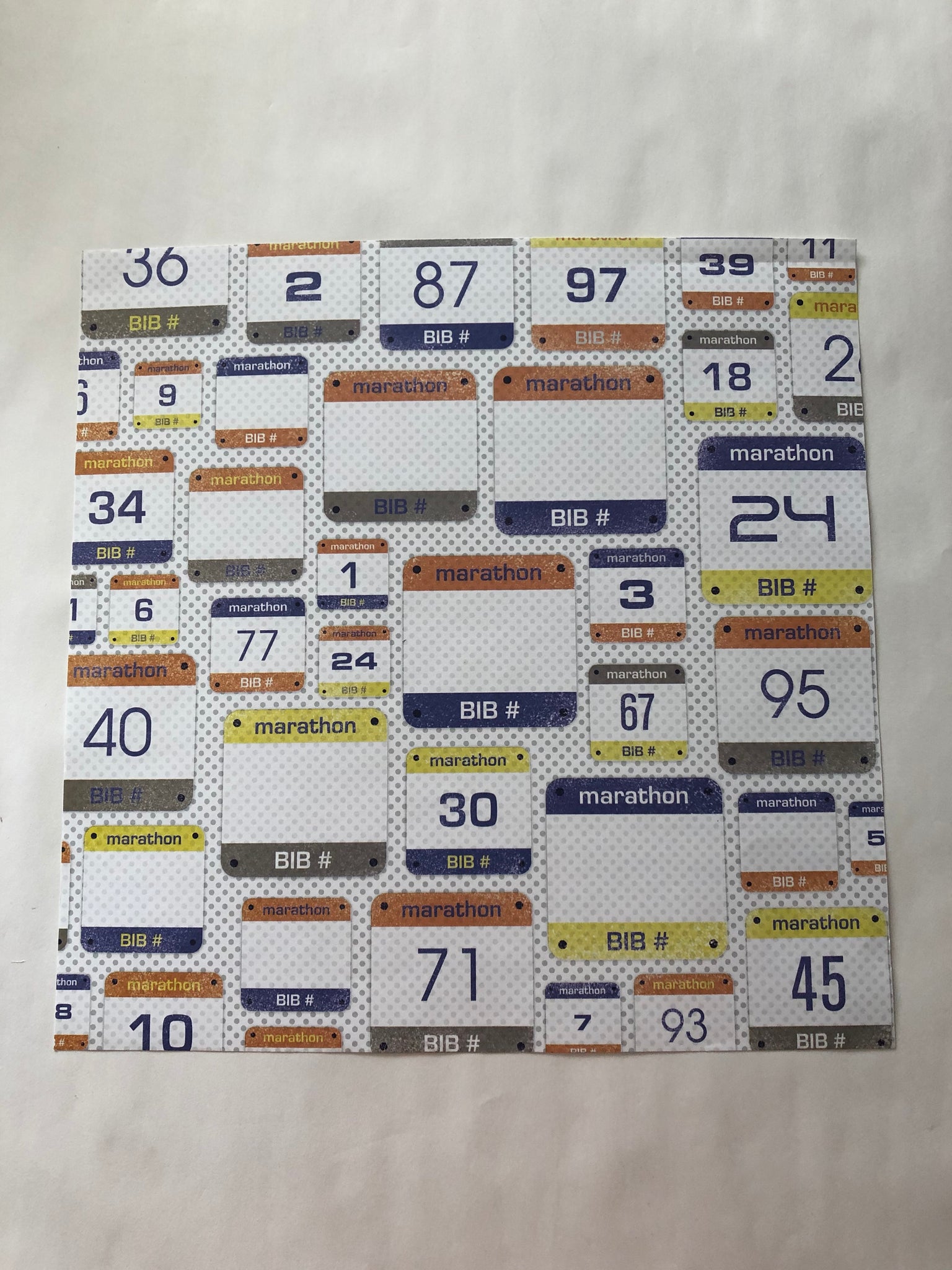 Marathon Numbers Paper