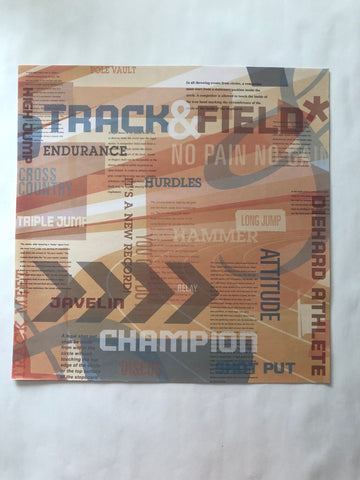 Track and Field Quotes Paper