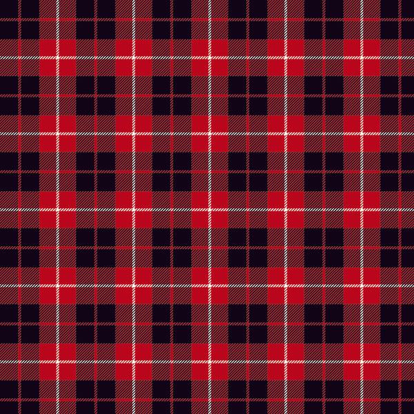 Let's Go Anywhere Passport Plaid Paper