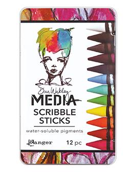 Dina Wakley Media Watercolor Scribble Sticks